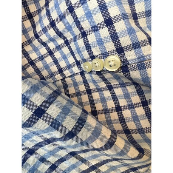 Ralph‎ Lauren Polo Blue Label Button front shirt XL Extra large Plaid Checkered - Picture 5 of 11